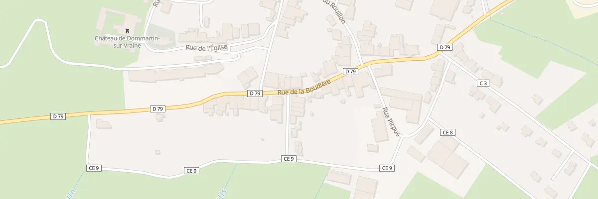 Plan du 11 Rue De L Ancienne Ecole à Dommartin-sur-Vraine