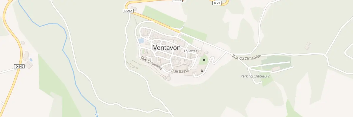 Plan du 5161 Pl Moustier à Ventavon
