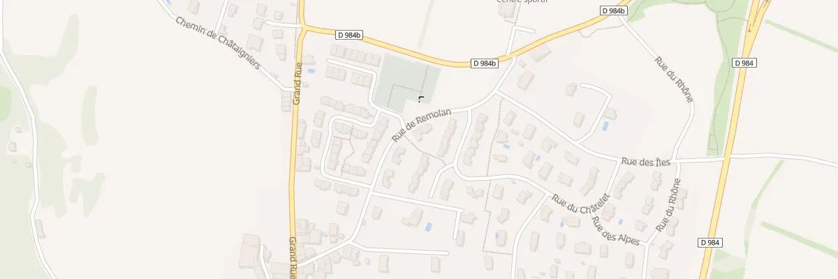 Plan du 232 Rue de Remolan à Collonges