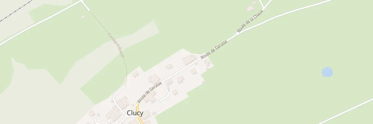Plan du 5 Rue de Geraise à Clucy