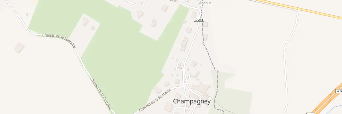 Plan du 15 Che du Vieux Village à Champagney