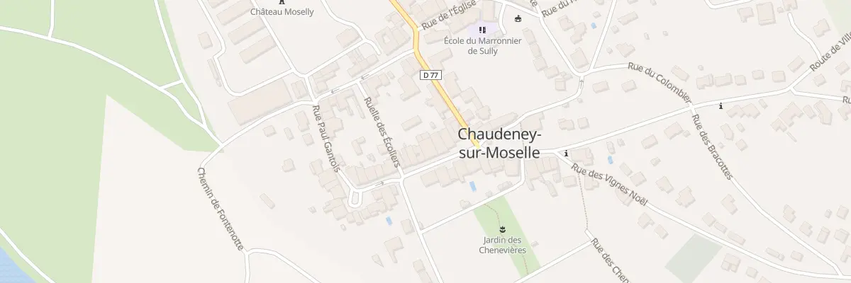 Plan du 61 Rue du Com Fiatte à Chaudeney-sur-Moselle