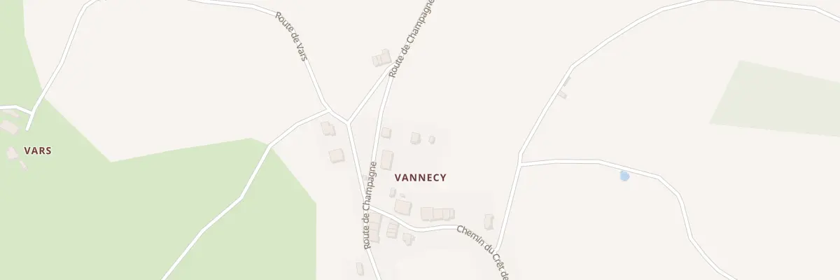 Plan du 1212 Rte de Champagne à Desingy