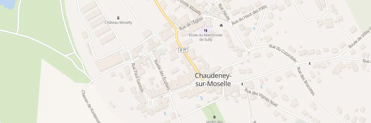 Plan du 56 Rue Edmond Gérard à Chaudeney-sur-Moselle