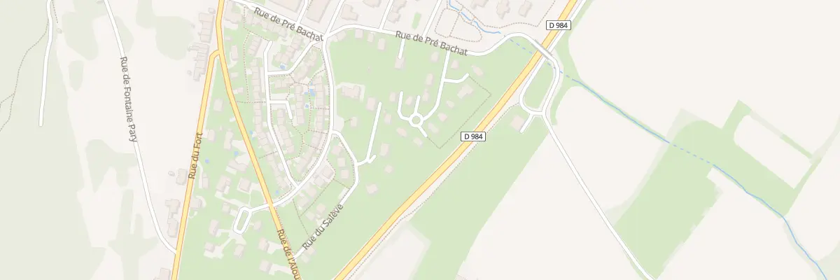 Plan du 431 Rue de Pré Bachat à Collonges
