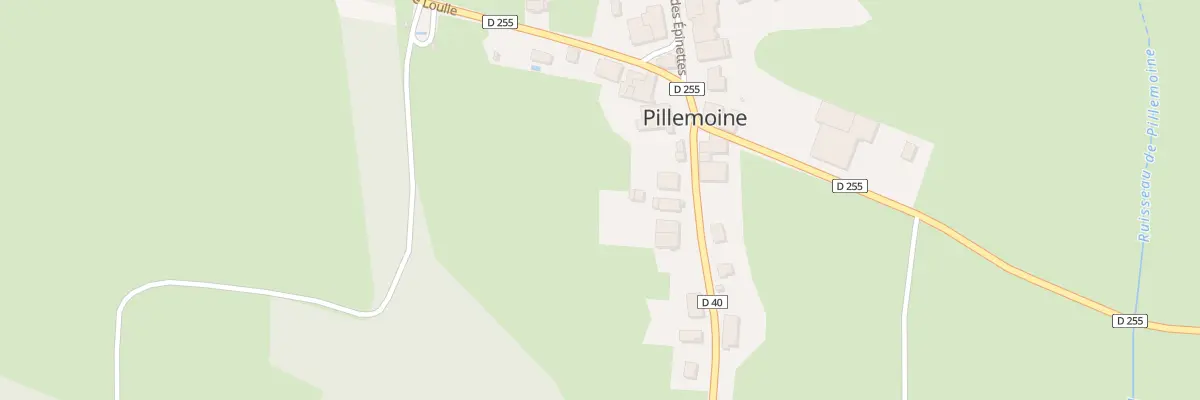 Plan du 5024 Rte de Chatelneuf à Pillemoine