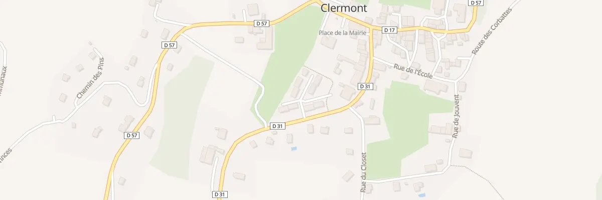 Plan du 68 Clos des Noisetiers à Clermont