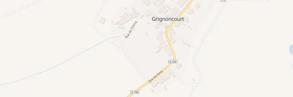 Plan du 50 Rue de Paris à Grignoncourt