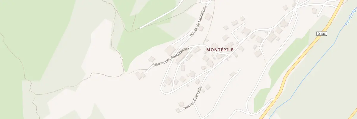 Plan du 3 Rue du Centre à Septmoncel les Molunes
