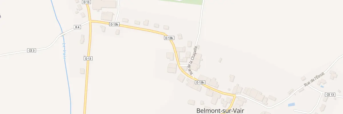 Plan du 211 Rue du Château à Belmont-sur-Vair