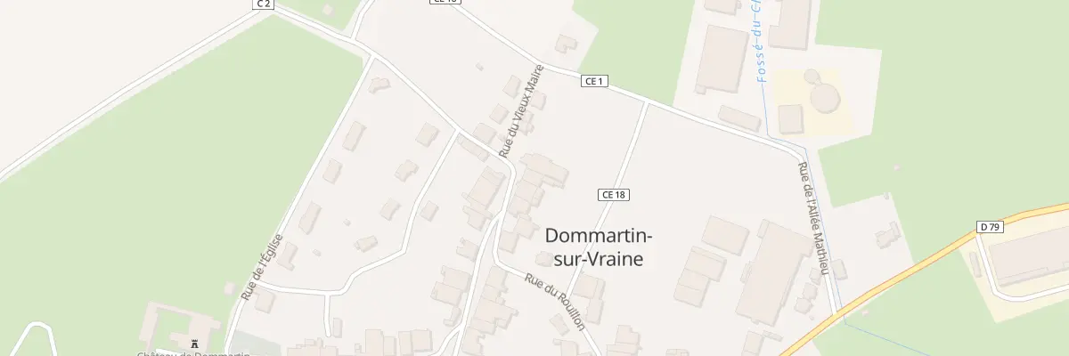Plan du 150 Rue De L Atre à Dommartin-sur-Vraine