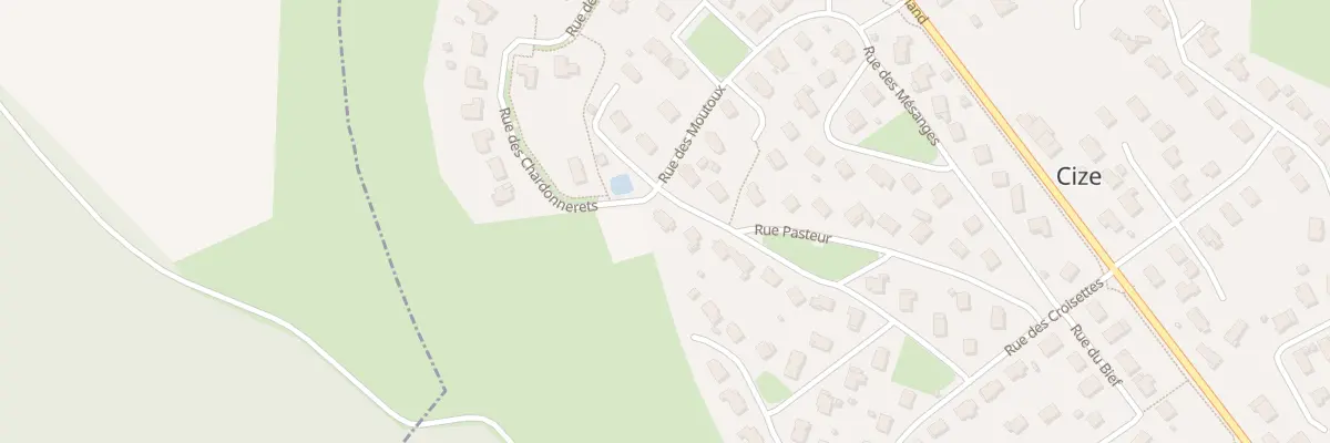 Plan du 17 Rue Pasteur à Cize