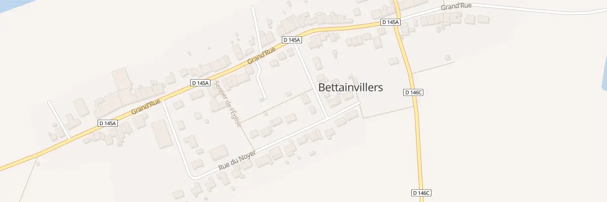 Plan du 7 Rue du Noyer à Bettainvillers