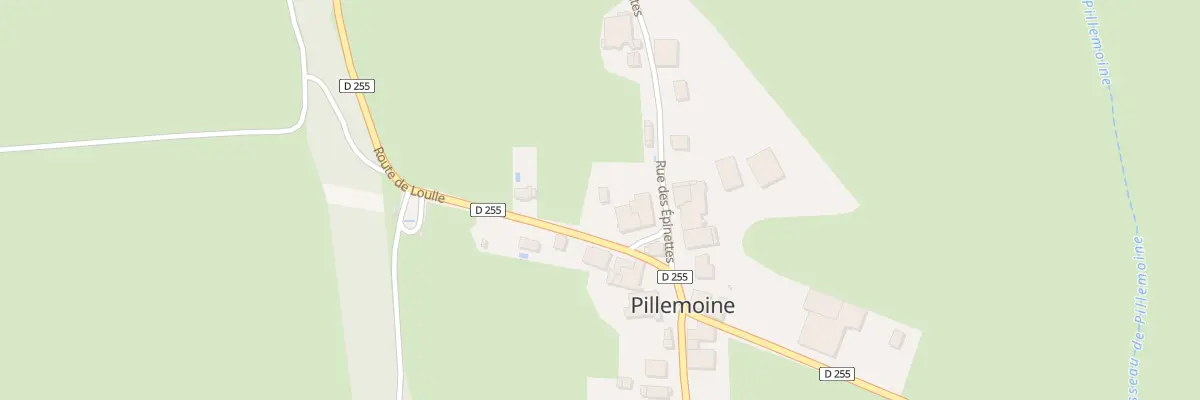 Plan du 5021 Rte de Loulle à Pillemoine