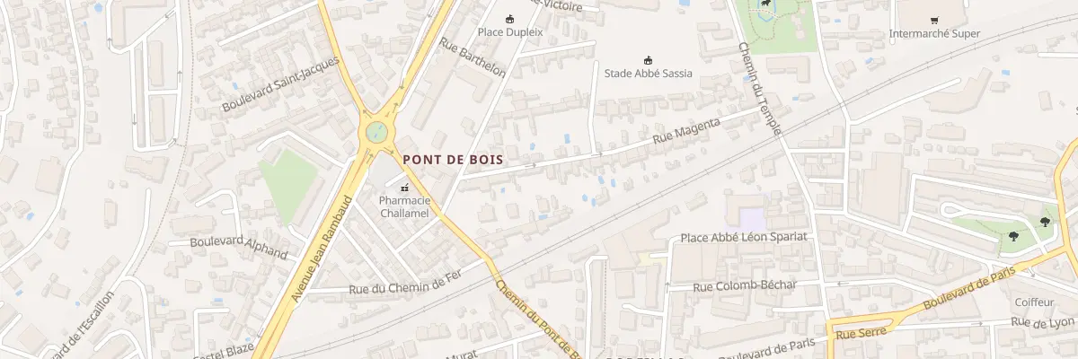 Plan du 5 Rue Magenta à Toulon