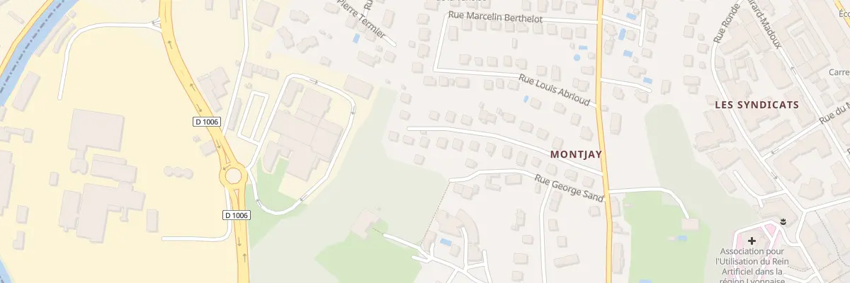 Plan du 209 Rue Docteur Voutier à Chambéry
