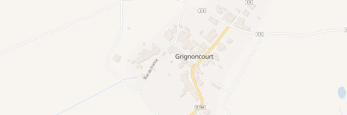 Plan du 57 Rue de l’Eglise à Grignoncourt