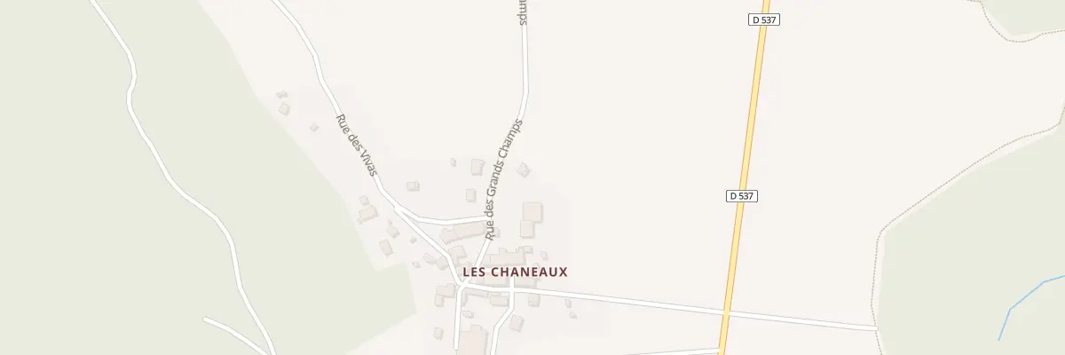 Plan du 5162 Les Chaneaux à Pellafol