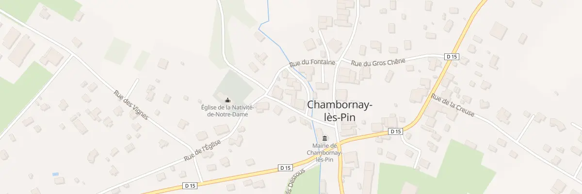 Plan du 4 Rue de l’Eglise à Chambornay-lès-Pin