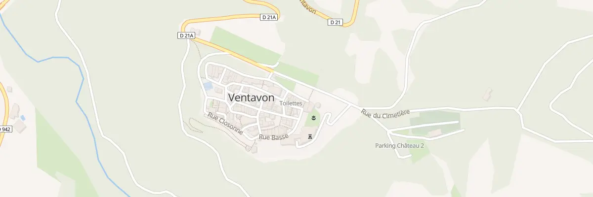 Plan du 5205 Ventavon à Ventavon