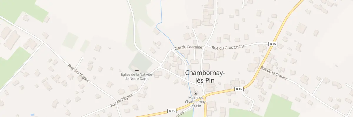 Plan du 5 Rue du Moulin à Chambornay-lès-Pin