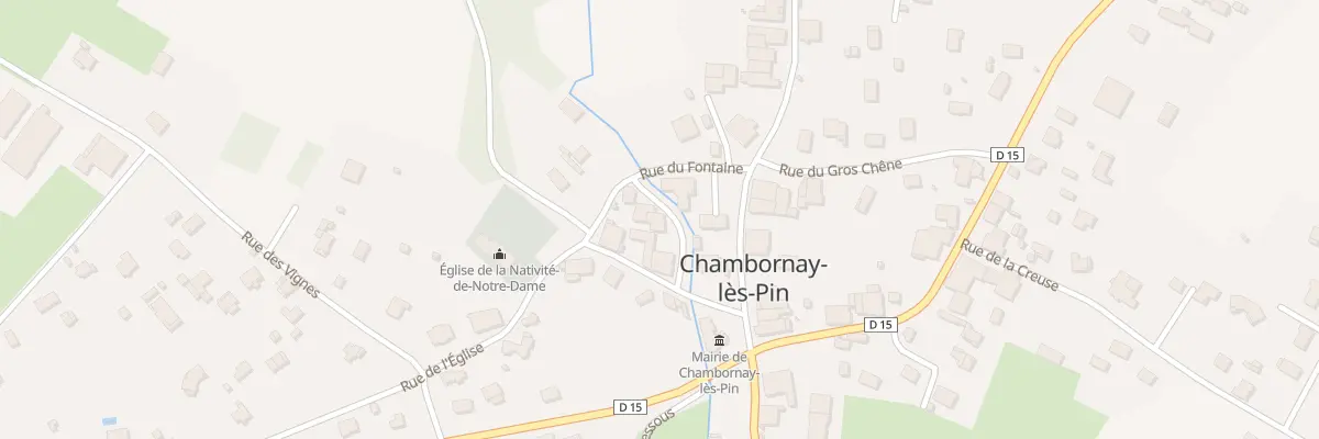 Plan du 3 Rue du Moulin à Chambornay-lès-Pin
