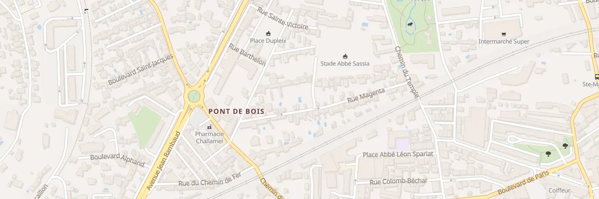 Plan du 12 Rue Magenta à Toulon