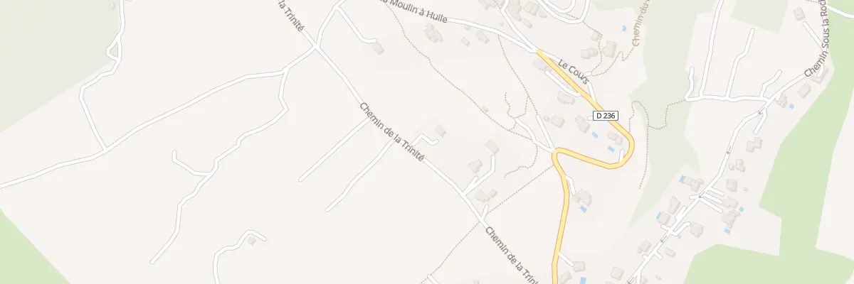 Plan du 202 Che de la Trinite à Saint-Julien