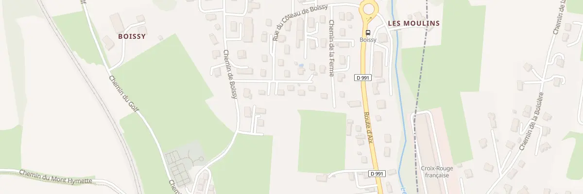 Plan du 78 Rue du coteau de boissy à Viviers-du-Lac