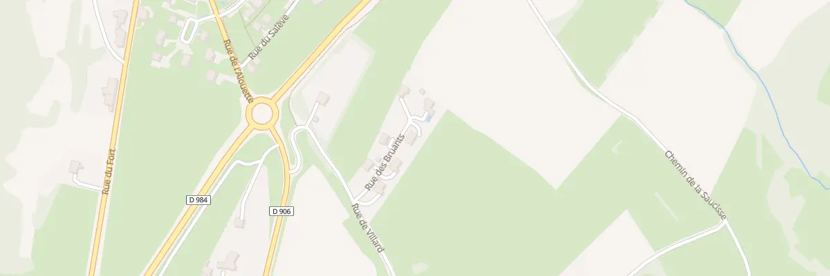 Plan du 96 Rue des Bruants à Collonges