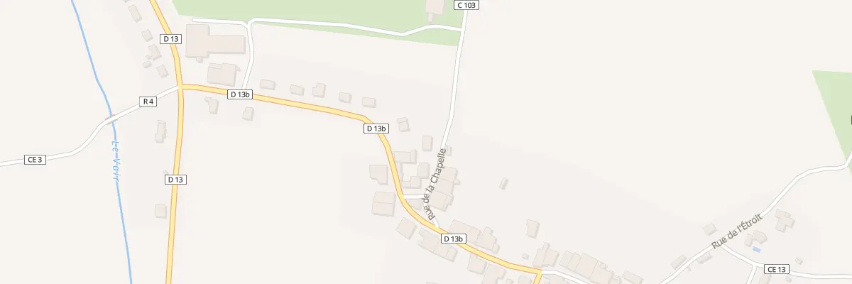 Plan du 31 Rue de la Chapelle à Belmont-sur-Vair