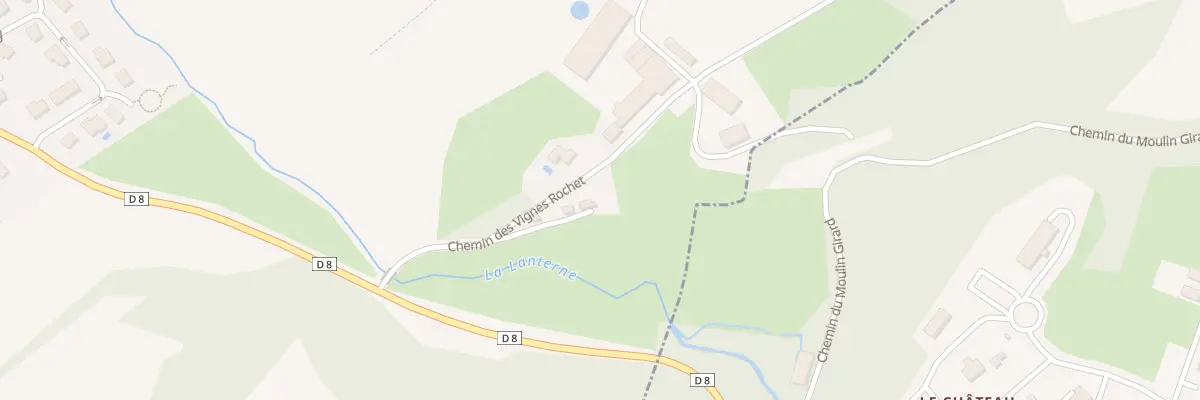 Plan du 4 Che des Vignes Rochet à Chaucenne