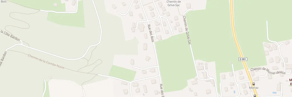 Plan du 755 Rue des Bois à Chambéry