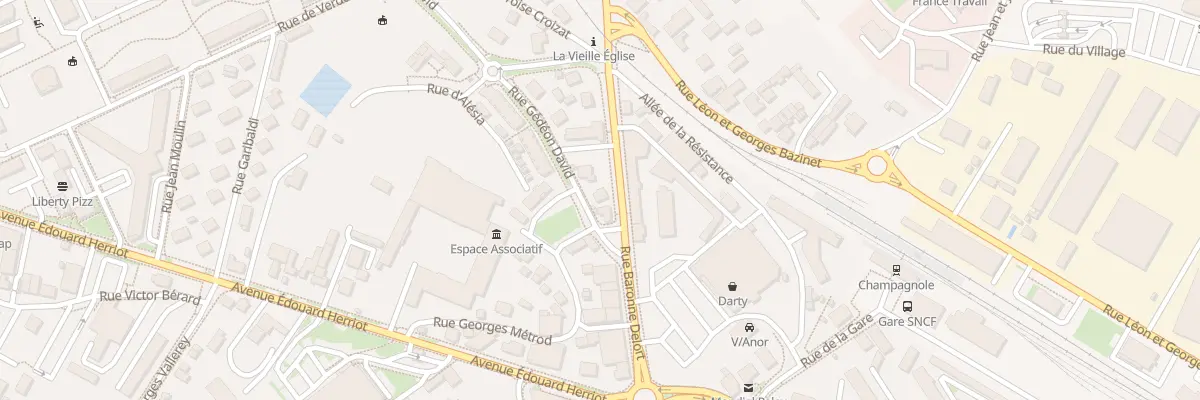Plan du 4 Rue Gédéon David à Champagnole