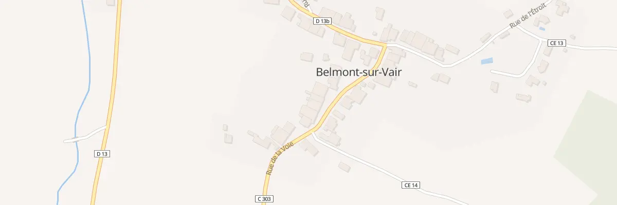 Plan du 140 Rue de la Voie à Belmont-sur-Vair