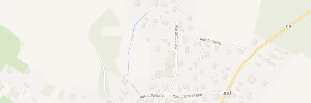 Plan du 17C Rue de Courbey à Chambornay-lès-Pin