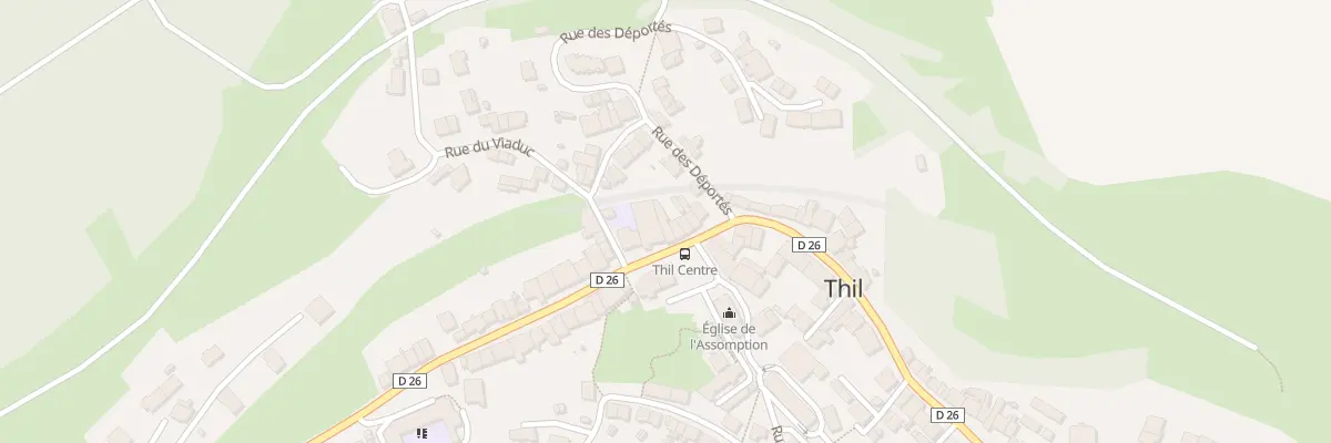 Plan du 91 Rue Paul Langevin à Thil