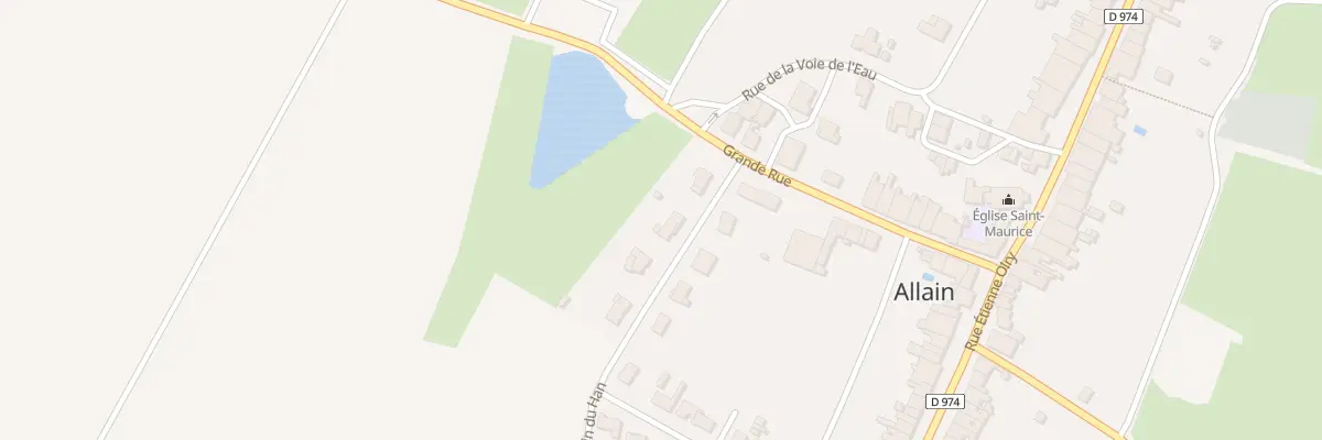 Plan du 4 Che du Han à Allain