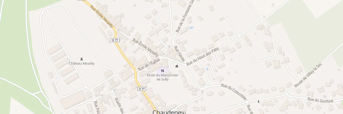 Plan du 15 Rue du Colombier à Chaudeney-sur-Moselle