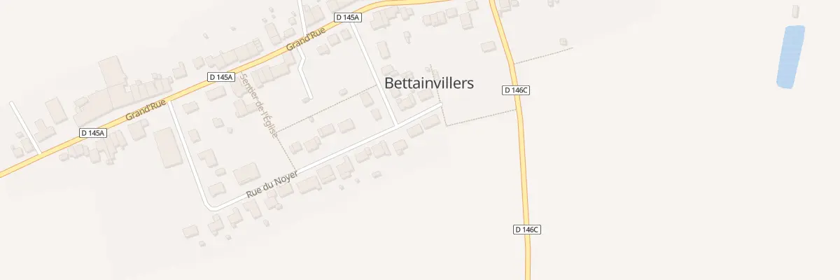 Plan du 4 Rue du Noyer à Bettainvillers