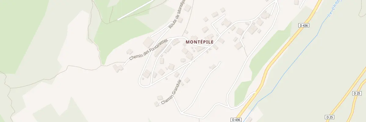 Plan du 431 Rte de Montépile à Septmoncel les Molunes