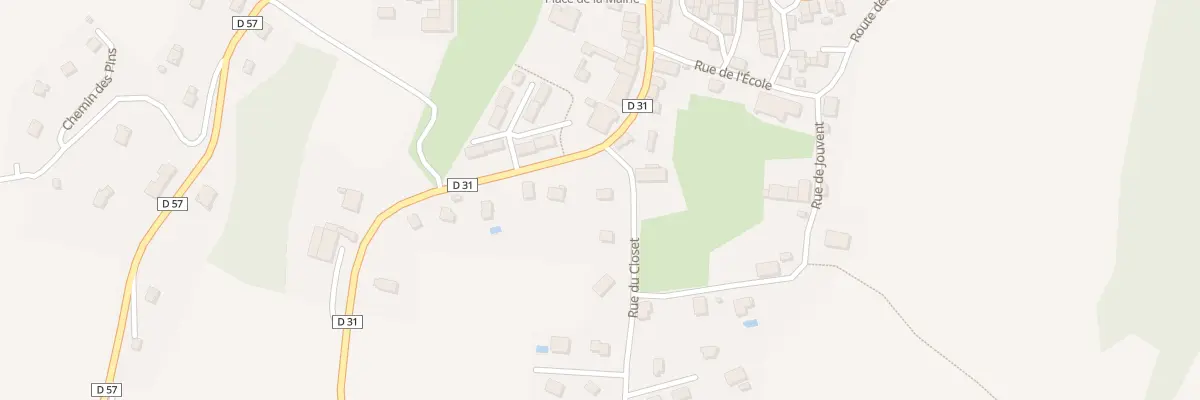 Plan du 52 Rue du Closet à Clermont