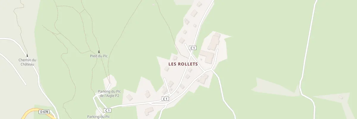 Plan du 9 Ham des Rollets à La Chaux-du-Dombief