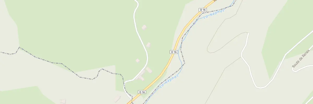 Plan du 150 Che de Bellecombe à Moye