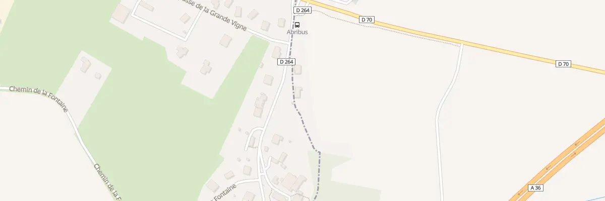 Plan du 2 Rte de Champagney à Champagney