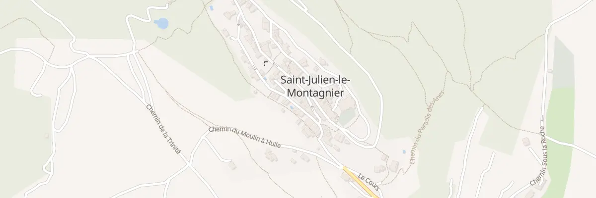 Plan du 199 Rue de la Place Neuve à Saint-Julien