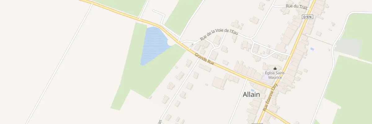 Plan du 2 Che du Han à Allain