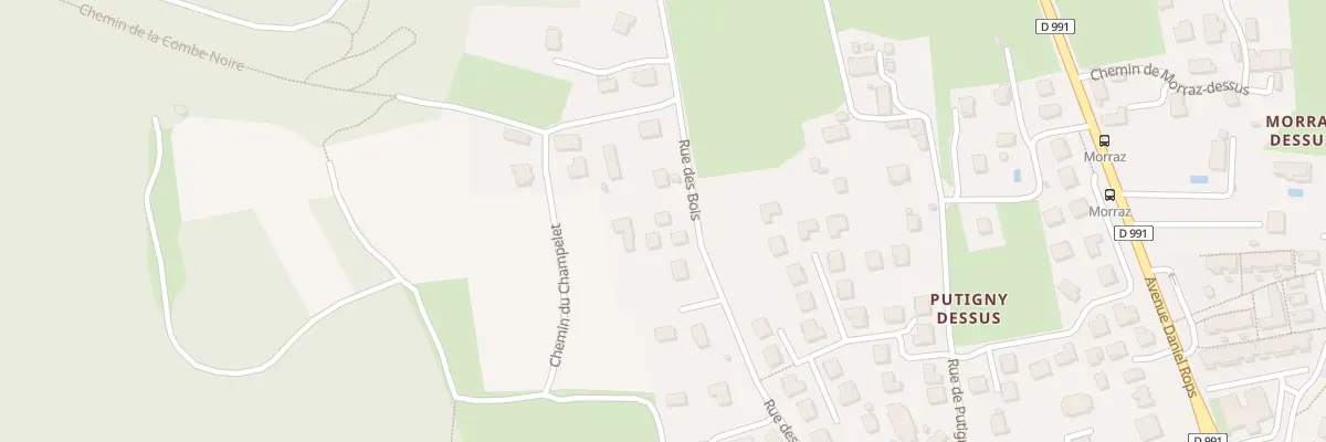 Plan du 565 Rue des Bois à Chambéry