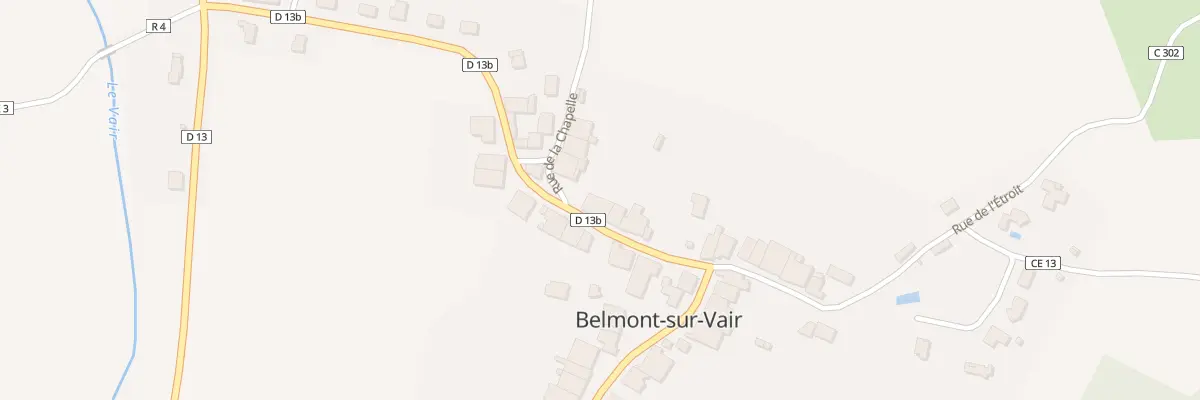 Plan du 100 Rue du Château à Belmont-sur-Vair