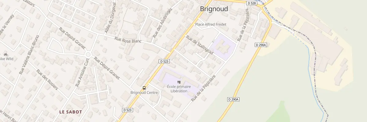Plan du 19 Bd de la Libération à Villard-Bonnot